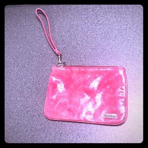 Pink express wristlet